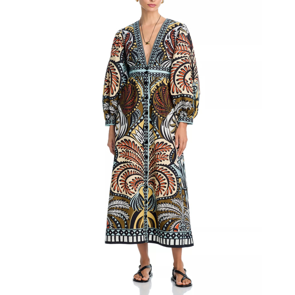 Balamana Multicolor Maxi Dress